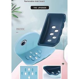 Mihar Essentials fish Shaped Soap Case Color May Vary image 4