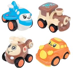 ADKD Unbreakable Friction Powered Toy Vehicle Set for Kids Pack of 4 - (Color May Vary) image 4