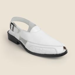 Metro Men Leather Shoe-Style Sandals-picture-32