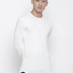 Aesthetic Bodies Men White Solid Round Neck T-shirt-image-40