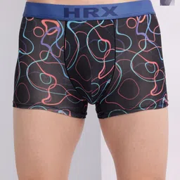 HRX by Hrithik Roshan Pack Of 2 Printed Stretchable Trunks - HTO-PV-Print-103-112-S-image-45