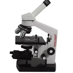 High Power Compound Inclide Monocular LED Lab Microscope W 100X Oil Objective 1500X-6