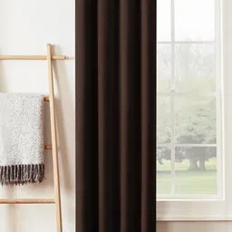 Lunar Days Brown Long Door Curtain-picture-46