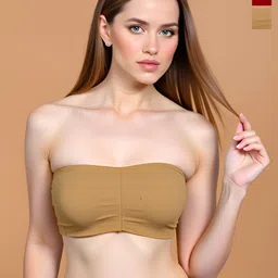 ComfyStyle Women Pack of 2 Full Coverage Removable Padding Styled Back Everyday Bra-picture-11