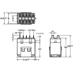 Omron Power Relay DC 24 V, G7J-4A-T DC24-image-44