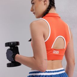 HRX by Hrithik Roshan Full Coverage Lightly Padded Rapid-Dry Training Bra-picture-58