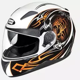 Studds White Large (580 mm) Full Face Helmet, Shifter D2 Decor-image-84