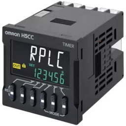 Omron Standard Type Digital Timer 7-Segment Negative LCD 6 Digits, H5CC-AD-1