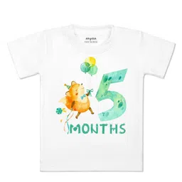 Arvesa Kids Printed Applique T-shirt-picture-33