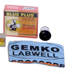 gemko labwell Student LED Cordless Lab Binocular 2000X Microscope Cordless With Battery Backup image 4