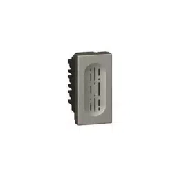 Legrand Arteor 2 Module 230V Square Magnesium Ding Dong Bell 5736 43 (Pack of 10)-30