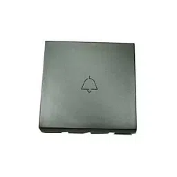 Legrand Arteor 6 A 1 Way SP Square Magnesium Bell Push 5736 59 (Pack of 10)-47