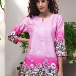 INUKA Women Graphic Printed Pure Cotton Kurti-picture-51