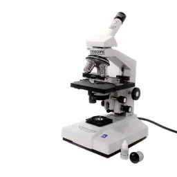 Student Biology 2500X Microscope With Coxial Stage, Abbe Condenser-5