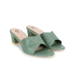 ZAIF Women Block Heels Sandals-51