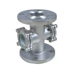 Flowtek CF8 I.C. Double Window Sight Glass 150# Flange Ends, 50 mm-picture-2