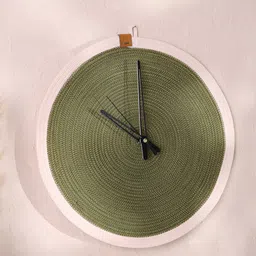 Umami Studio Green & Black Contemporary Wall Clock-image-25