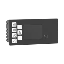 Legrand Remote Control Unit for Light & Fan Allzy 4 Module Matt Black, 6812 54-16
