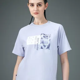 Technosport Graphic Printed Raglan Sleeves Antimicrobial Relaxed Fit Sports T-shirt-image-19
