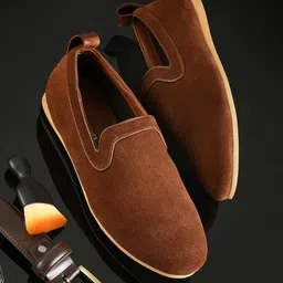 CARLO ROMANO Men Suede Slip-On Sneakers-25