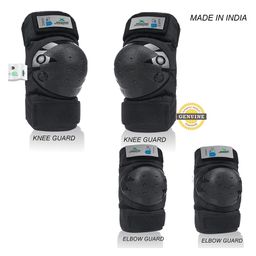 Jaspo Plastron Saver 2 Professional Knee Elbow Protective Set Small - Black-21