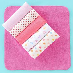 Ben Benny Terry Knit Hand and Face Towels Pack of 6 L 26 x B 26 cm - Multicolor-image-43