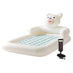 Intex 66814 Teddy Bear Kids Travel Bed With Hand Pump Intex Air Bed Intex Air Furniture  Multicolor-23