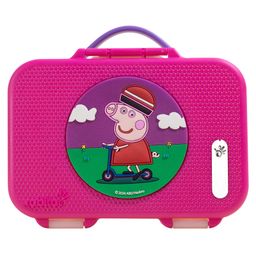 Rabitat Peppa Munchbee Dividded Lunch Box Follow Me - Dark Pink-image-83