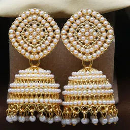 Anouk Contemporary Jhumkas Earrings-picture-29