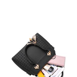 Womanix PU Structured Handheld Bag with Quilted image 3