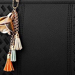 Womanix PU Structured Handheld Bag with Quilted image 4