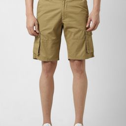 Van Heusen Sport Men Solid Relaxed Fit Shorts-picture-32