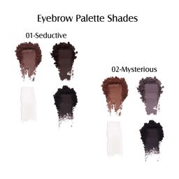 Glam21 4 In 1 Eyebrow Palette 02 Mysterious - 9 gm image 5