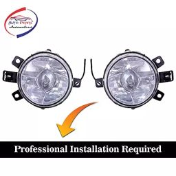 Auto Pearl Fog Lamp Compatible For Ford Light Fiesta (Set of 2) image 4