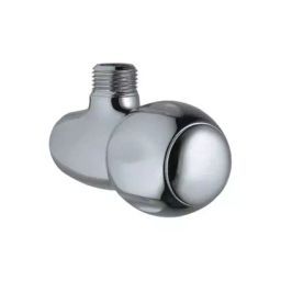 Jaquar Clarion Angular Stop Cock With Wall Flange - CQT-CHR-23053-image-4