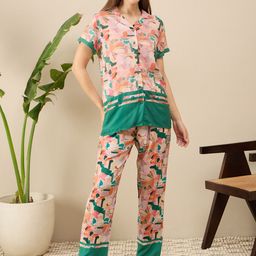 July Women Printed Night suit-image-25