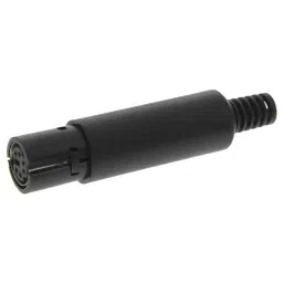 RS PRO 6 Pole Miniature DIN Socket 1 A 50 V AC/DC Female Cable Mount, 463423-6