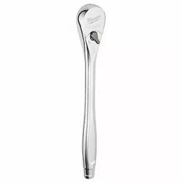 Milwaukee Hand Ratchet 11 1/4 in Chrome 1/2 in, 55MN32-7