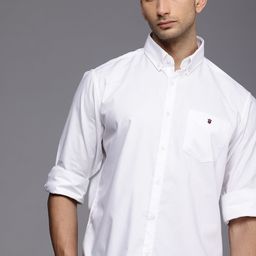 Louis Philippe Sport Slim Fit Pure Cotton Casual Shirt-image-96