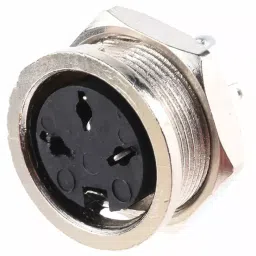 RS PRO 3 Pole DIN Socket 4A 100 V AC Female Panel Mount, 490888-picture-35