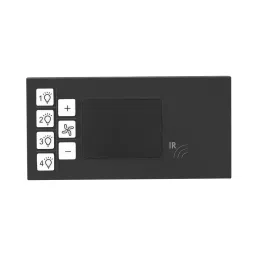 Legrand Remote Control Unit for Light & Fan Allzy 4 Module Matt Black, 6812 54 image 3