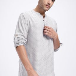 Anouk Rustic Checked Kurta-picture-27