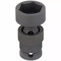 Westward Impact Socket Steel Black Oxide 15/16 inch Socket Size, 4LXE5-13