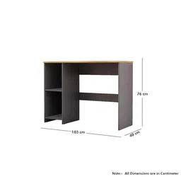 HEXA RED Grey Engineered Wood Study Table For Work From Home Students & Computer Table image 3