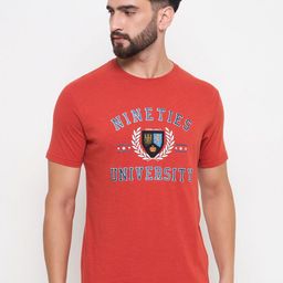 Duke Men Typography Printed Round Neck Cotton Slim Fit T-shirt-image-15