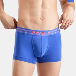 FCUK Pack Of 2 Mid-Rise Breathability Short Trunk GALDHAWK-TDAZZLING BLUES-picture-7