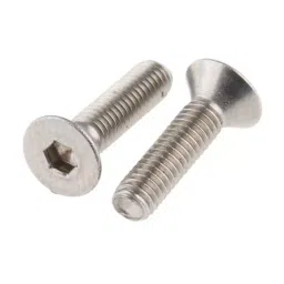 RS PRO Screw M3x12 mm Stainless Steel Hex Socket Countersunk, 171809-13