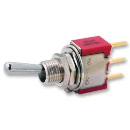 ALCOSWITCH - TE CONNECTIVITY Switch, Toggle, Spdt, 5A, 250V, A101SYCQ04-59