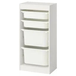 ikea trofast Storage combination with boxes, white/white, 46x30x95 cm-picture-39