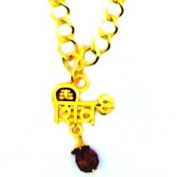 RAVIOUR LIFESTYLE Unisex Gold Pendant-picture-22